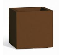 Porta vaso Cubo Quadro LISCIO MODERNO 40x40x H40/ H80 cm arredo interno esterno
