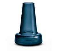 Vaso Holmegaard a collo lungo H12 cm Flora in vetro soffiato a bocca, blu