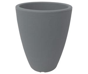 VASO HOME/ADONE TONDO 30 CM H 38 COLORE PIETRA PER PIANTE