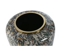 Vaso Home ESPRIT Verde Dorato Metallo 33 x 33 x 35,5 cm