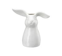 Vaso da coniglio bianco 16 cm