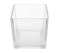 Vaso idroponico trasparente, cubo in , contenitore per fiori, bottiglia