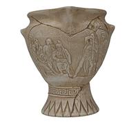 Vaso in ceramica antica greca romana decorazione per la casa terracotta