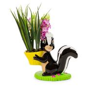 Vaso In Ceramica Disney Bambi Flower Skunk 6 Pollici Con Succulenta Artificiale