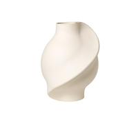 Vaso in Ceramica Louise Roe Pirout 02, Bianco Grezzo Levigato