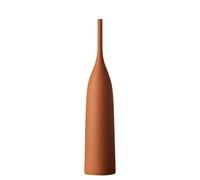 Vaso in ceramica moderno, boho, vaso per fiori Wabi-Sabi - Vasi minimalisti per soggiorno, tavolo, mensola, regalo per la casa(A)