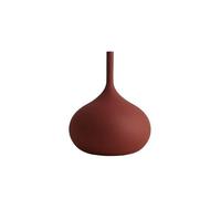 Vaso in ceramica moderno, boho, vaso per fiori Wabi-Sabi - Vasi minimalisti per soggiorno, tavolo, mensola, regalo per la casa(E)
