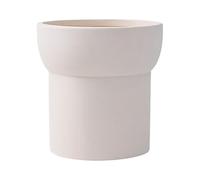 Vaso in ceramica - Posizioni versatili, design elegante | Piante di tensione smaltate con fori di scarico per tavolo Cactus Aloe Monstera Orchid o Bonsai da terra Design alto e smaltato coordinato