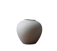 Vaso in ceramica vegetariano moderno nordico per la decorazione della casa e del soggiorno, ornamenti con fiori secchi, artigianato pastorale retrò(Style 24)