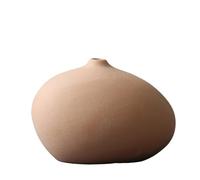 Vaso in ceramica vegetariano moderno nordico per la decorazione della casa e del soggiorno, ornamenti con fiori secchi, artigianato pastorale retrò(Style 13)