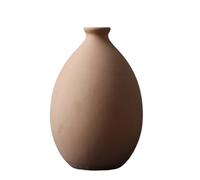 Vaso in ceramica vegetariano moderno nordico per la decorazione della casa e del soggiorno, ornamenti con fiori secchi, artigianato pastorale retrò(Style 21)