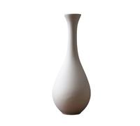 Vaso in ceramica vegetariano moderno nordico per la decorazione della casa e del soggiorno, ornamenti con fiori secchi, artigianato pastorale retrò(Style 27)