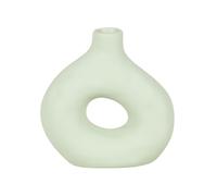 Vaso in dolomite verde acqua alt. 14cm