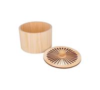 Vaso in legno - Boho - Modello piccolo - Ã 15,5 x 13,5 cm