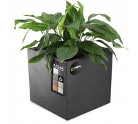 Vaso in plastica KADAX Vaso quadrato nero 39 cm