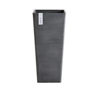 ECOPOTS Vaso Quadrato Alto Rotterdam High 32x32 H70 Dark Grey
