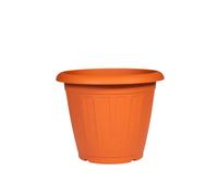 Vaso In Plastica Venezia, Color Terracotta, 30Cm