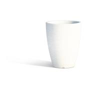 Vaso in Polimero Monacis Adone ROUND dimensioni 30x30x h 38 cm Capacità 17 Lt adatto interno esterno colore Bianco bianco
