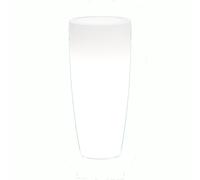 Vaso in Polimero Monacis STILO ROUND dimensioni 30x30x h 70 cm Capacità 12 Lt adatto interno esterno colore GHIACCIO