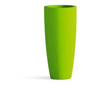 Vaso in Polimero Monacis STILO ROUND dimensioni 30x30x h 70 cm Capacità 12 Lt adatto interno esterno colore VERDE verde
