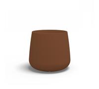 Vaso in Polimero TONDO GOCCIA dimensioni 65x65xh 55 cm Capacità 40 Lt adatto interno esterno colore Bronzo bronzo