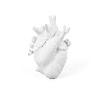 SELETTI Vaso in porcellana Love in Bloom Bianco