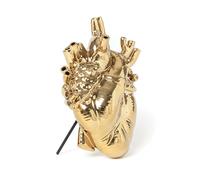 SELETTI Vaso in porcellana Love in Bloom Gold Oro