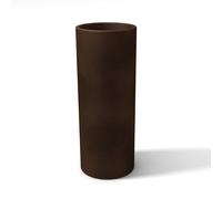 VASO IN RESINA ALTO 90 CM CON CACHE POT MODERNO RESINA GIARDINO INTERNO BRONZO