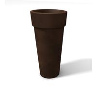 VASO IN RESINA ALTO MODERNO CON CACHE POT MADE IN ITALY 45 70 90 105 130 160