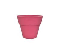 Vaso in resina campana fascia larga Porto Rosa colore Magenta d45x38 cm