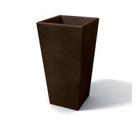 VASO IN RESINA MODERNO CON CACHE POT MADE IN ITALY EGIZIO LISCIO CASA GIARDINO