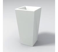 VASO IN RESINA MODERNO CON CACHE POT MADE IN ITALY EGIZIO LISCIO CASA GIARDINO