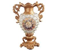 Vaso in Resina per la Decorazione della casa, Grande Vaso per Fiori in Stile Europeo, miglior Regalo di Nozze, Vaso per Fiori secchi, Vaso Alto, Decorazione per Soggiorno, Sala da Pranzo, ce