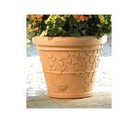 Vaso in resina per piante da esterno rotazionale 100 cm vite bama