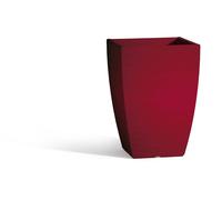 Vaso in resina quadrato ADONE altezza cm. 38