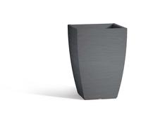 Vaso in resina quadrato ADONE altezza cm. 38