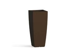 Vaso in resina quadrato STILO altezza cm. 70