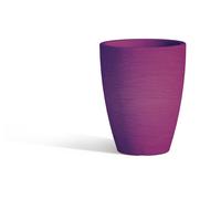 Vaso in resina tondo ADONE altezza cm. 38