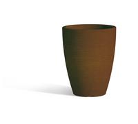 Vaso in resina tondo ADONE altezza cm. 38