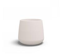 Vaso in Polimero TONDO GOCCIA dimensioni 65x65xh 55 cm Capacità 40 Lt adatto interno esterno colore impruneta arancio