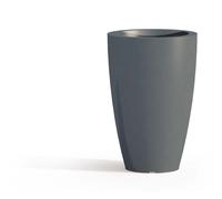 Vaso in resina tondo PRISMA altezza cm. 50