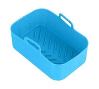 Vaso in silicone per friggitrice ad aria - Pentole per friggitrice ad aria quadrate riutilizzabili 8QT, ciotola resistente al calore per friggitrice ad aria | Utensili da cucina in silicone per