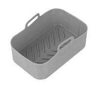 Vaso in silicone per friggitrice ad aria - Pentole per friggitrice ad aria quadrate riutilizzabili 8QT, ciotola resistente al calore per friggitrice ad aria | Utensili da cucina in silicone per
