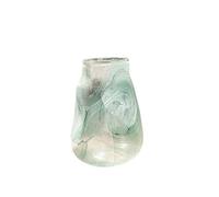 Vaso in vetro a forma di vaso, vasi per la coltura dell'acqua, composizione floreale di fiori secchi, ornamenti di alta qualità, adatti per sala da pranzo e soggiorno, decorazione per la casa (grande)