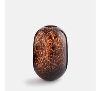 Vaso in vetro ambrato, altezza 24 cm, FAUVITA Marrone TU