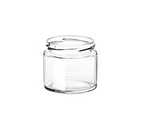 Vaso in Vetro CILINDRICO Simply 212 ml T 70 per Miele 250 g con Capsula Oro SOTTOVUOTO - confez. 24 Pezzi