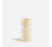 Vaso in vetro colorato, altezza 18,2 cm, ORLYA Giallo TU