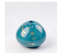 Vaso in vetro colorato europeo per decorazione di nozze, vasi da tavolo per fiori, stile terrario sirena adatto per la decorazione della casa da pranzo(S)