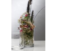 Vaso in vetro Cyli cilindrico diametro 15 cm, di Sandra Rich - trasparente, 20 cm