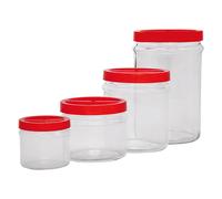 VASO IN VETRO PER ALIMENTI 'ORTES' Ø 170 - lt. 2,5 6 PZ